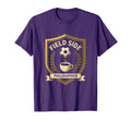 Field Side Philosopher Funny Soccer T-Shirt - Minimalist Print for Adults