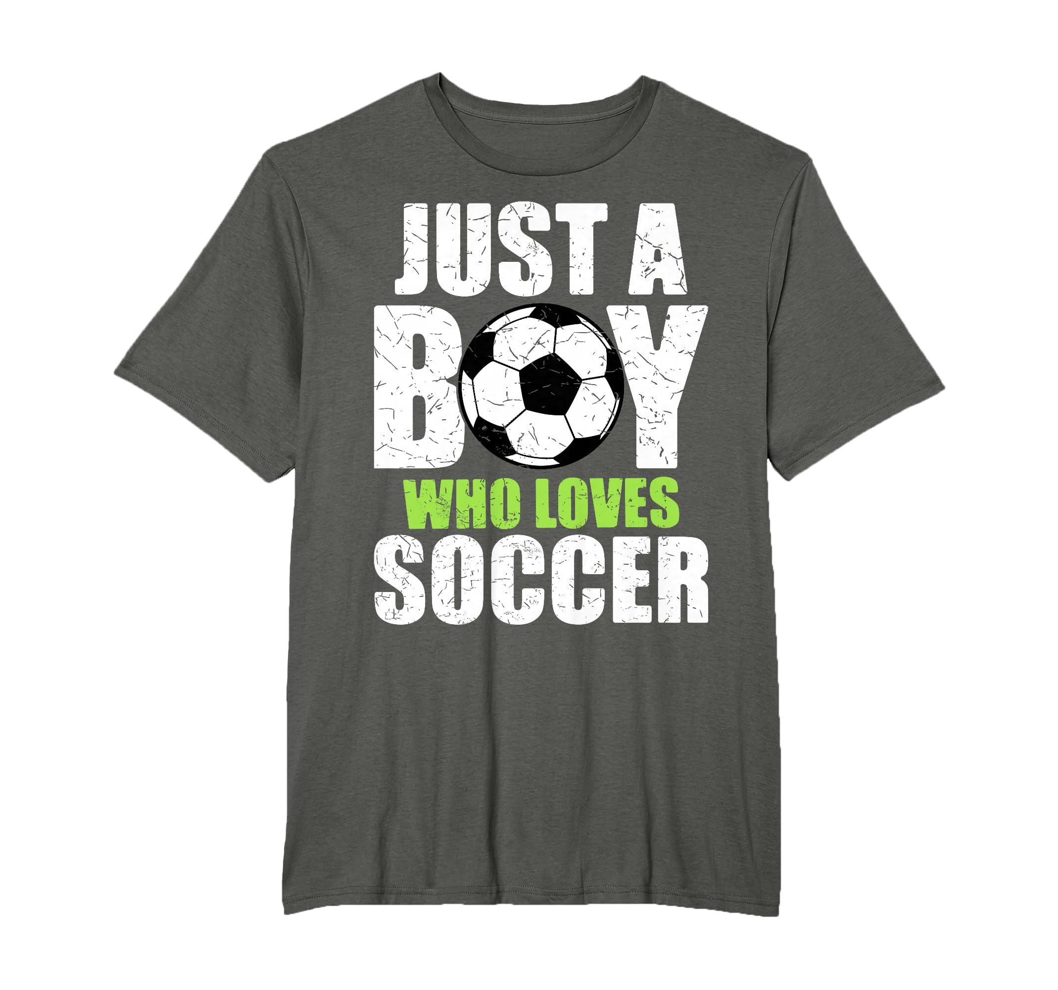 Just Who Loves Soccer Player Striker T-Shirt - Streetwear Style Men Women