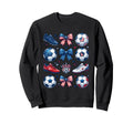 Soccer Soccer Lovers Soccer Players Sweatshirt - Custom Art Print Unisex