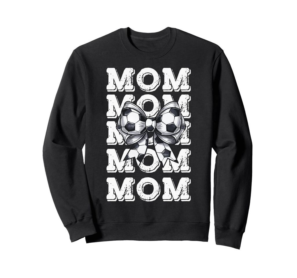 Coquette Soccer Mom Matching Sweatshirt - Minimalist Print Men Women