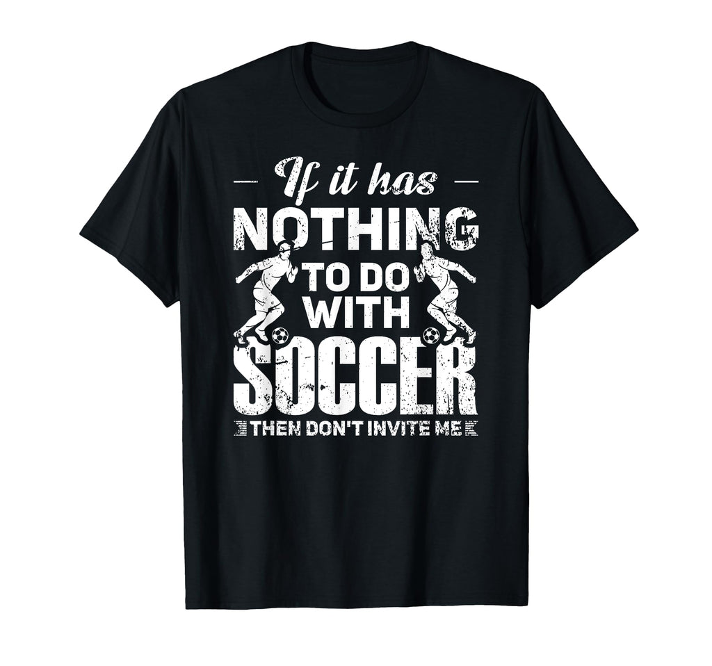 Soccer Life Champion Goal Sporty T-Shirt - Fun Novelty Design Men Women