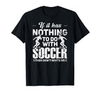 Soccer Life Champion Goal Sporty T-Shirt - Fun Novelty Design Men Women