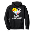 Ball Mawmaw Soccer Baseball Softball Hoodie - Novelty Apparel Unisex
