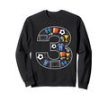 3Rd Birthday 3 Year Old Football Sweatshirt - Novelty Apparel for Adults