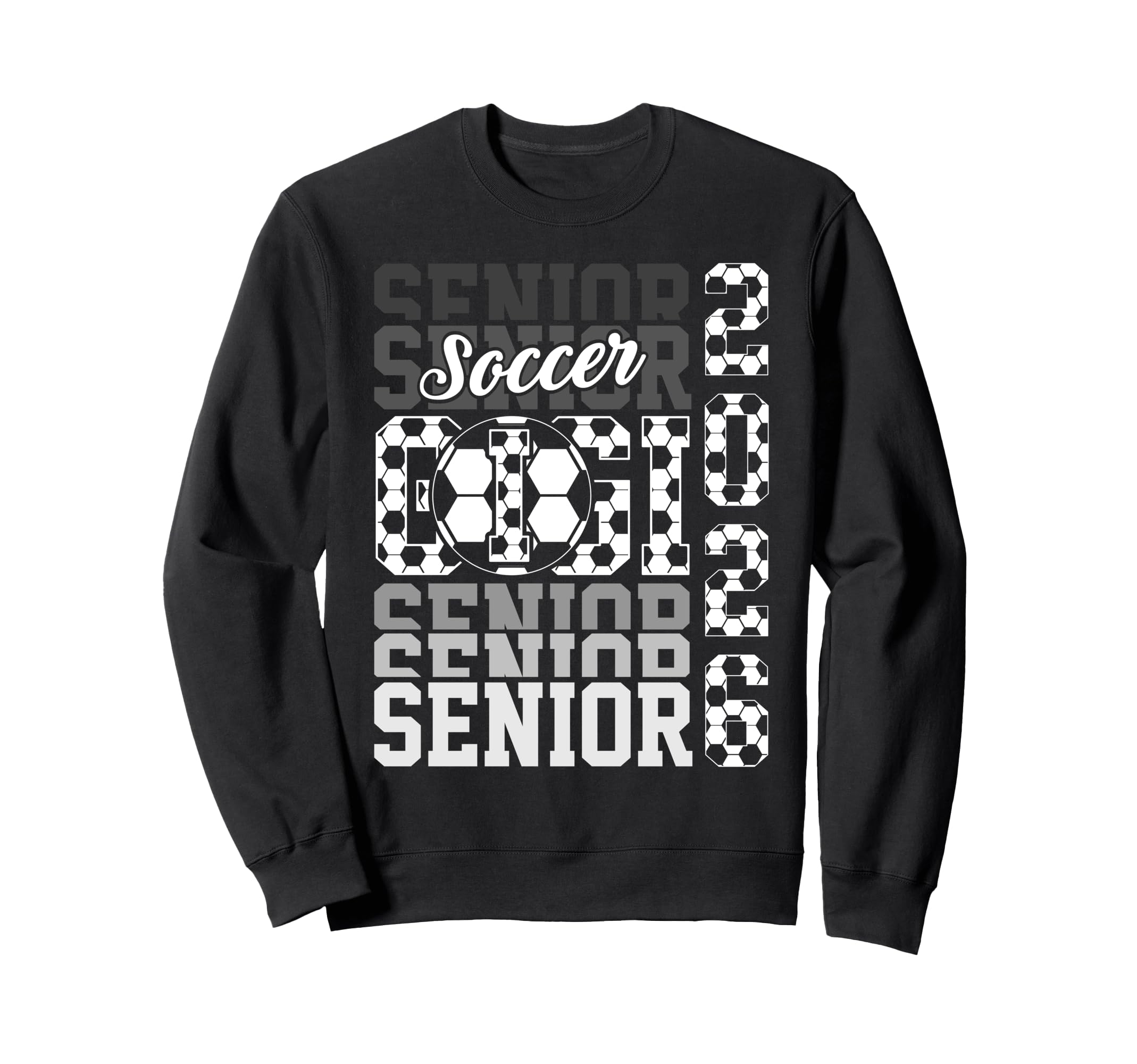 2026 Soccer Senior Gigi Graduation Sweatshirt - Aesthetic Graphic Unisex