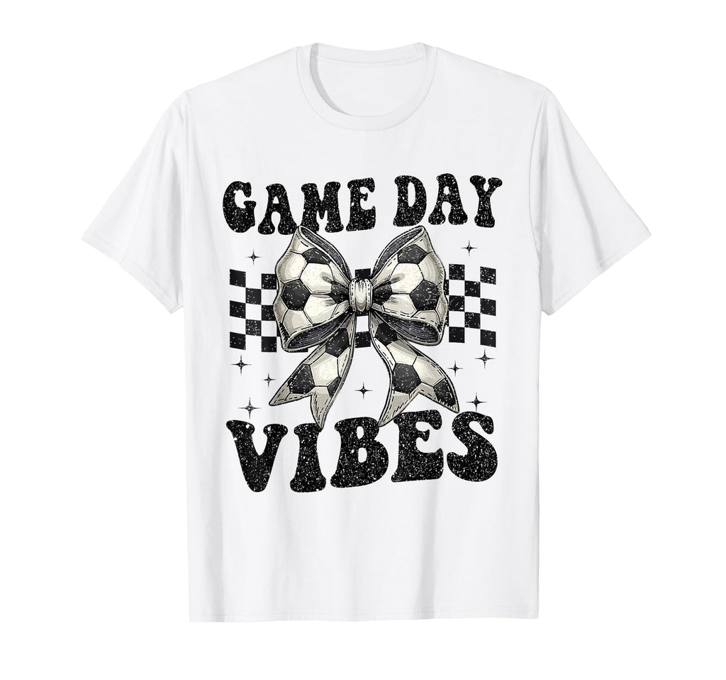Soccer Game Day Vibes Soccer Mom Dad T-Shirt - Streetwear Style Unisex