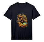 T Rex Playing Soccer Funny Dinosaur T-Shirt - Unique Graphic for Adults
