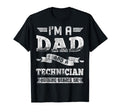 Im Dad And Technician Nothing Scares T-Shirt - Streetwear Style for Adults