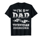Im Dad And Technician Nothing Scares T-Shirt - Streetwear Style for Adults