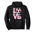 Love Soccer Teenage Soccer Players Hoodie - Fun Novelty Design Unisex
