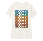 Soccer Repeat Just Who Loves Winning T-Shirt - Streetwear Style Men Women