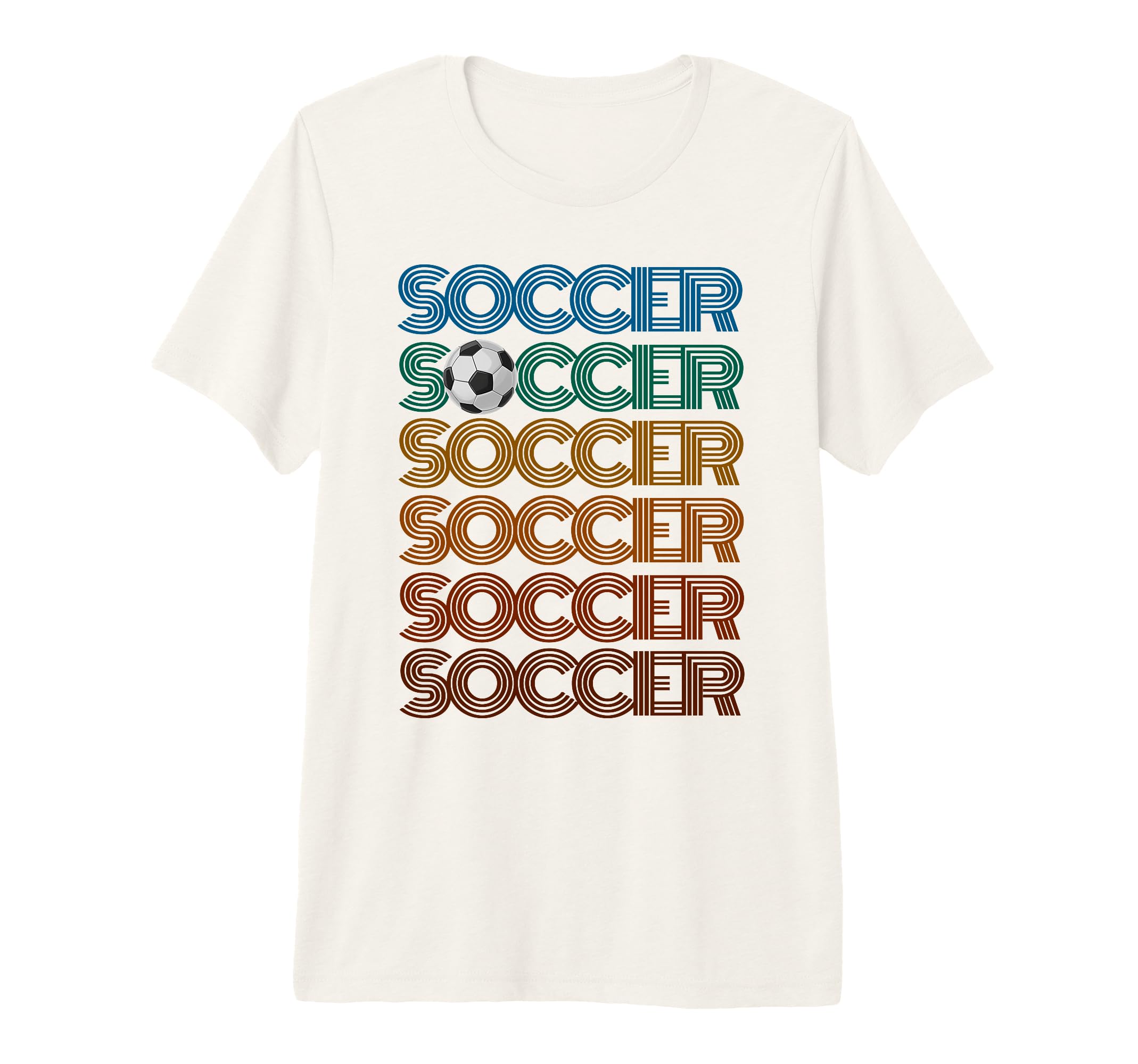 Soccer Repeat Just Who Loves Winning T-Shirt - Streetwear Style Men Women