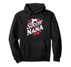 Proud Soccer Nana Funny Grandma Lover Hoodie - Aesthetic Graphic Unisex