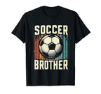 Soccer Brother Family Matching Team T-Shirt - Novelty Apparel Unisex