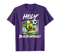 Funny Soccer Goalie Holy Blockamole T-Shirt - Minimalist Print Unisex