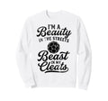 Funny Soccer Art Soccer Player Sweatshirt - Streetwear Style Unisex