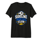 Sideline Social Club Soccer Team T-Shirt - Fun Novelty Design for Adults