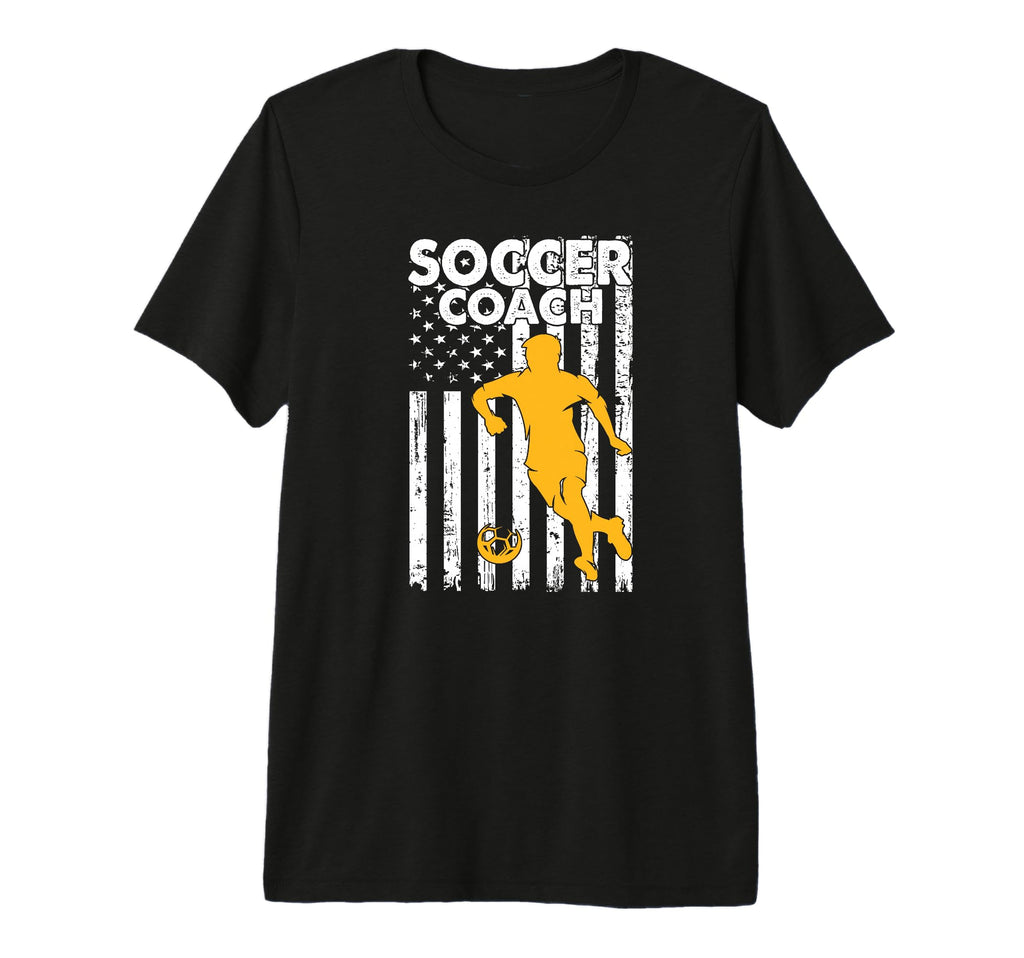 Mens Soccer Coaching Training T-Shirt - Aesthetic Graphic Men Women