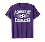 Assistant Soccer Coach Gift T-Shirt - Custom Art Print Unisex