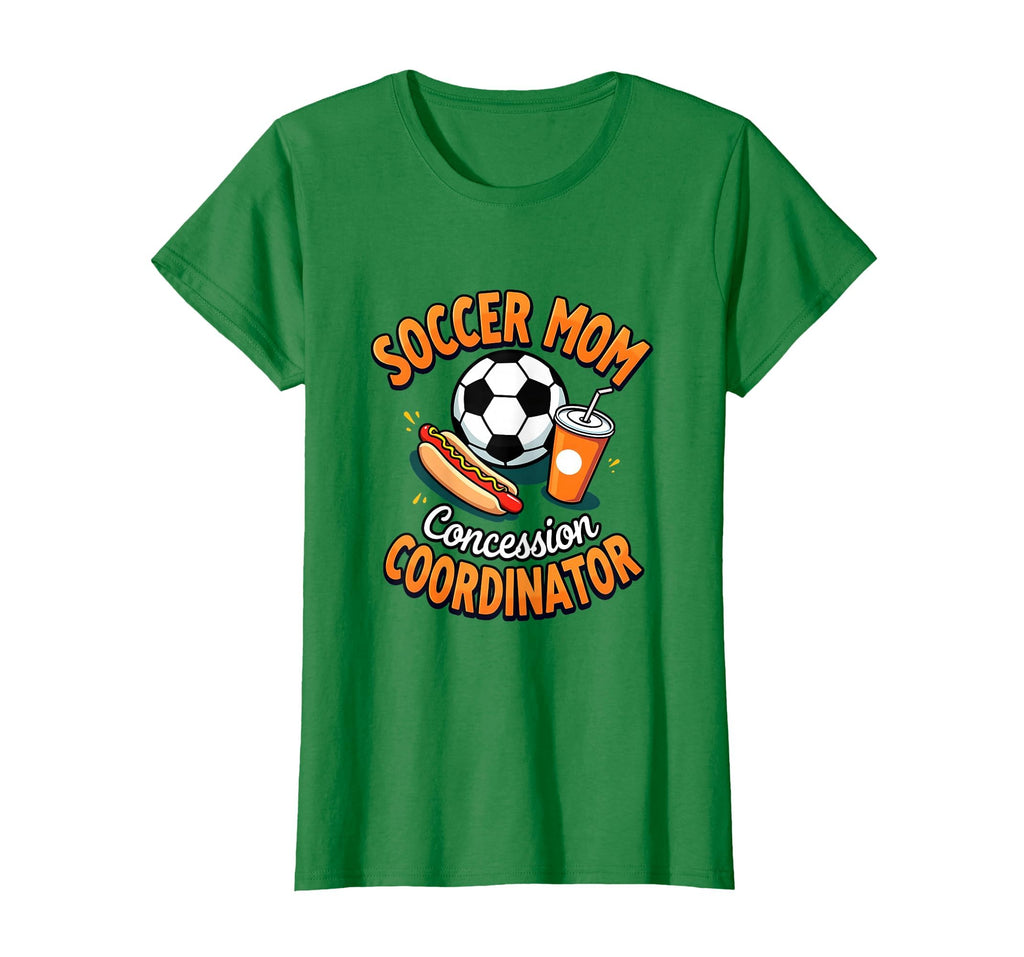 Soccer Mom Concession Coordinator T-Shirt - Custom Art Print Men Women