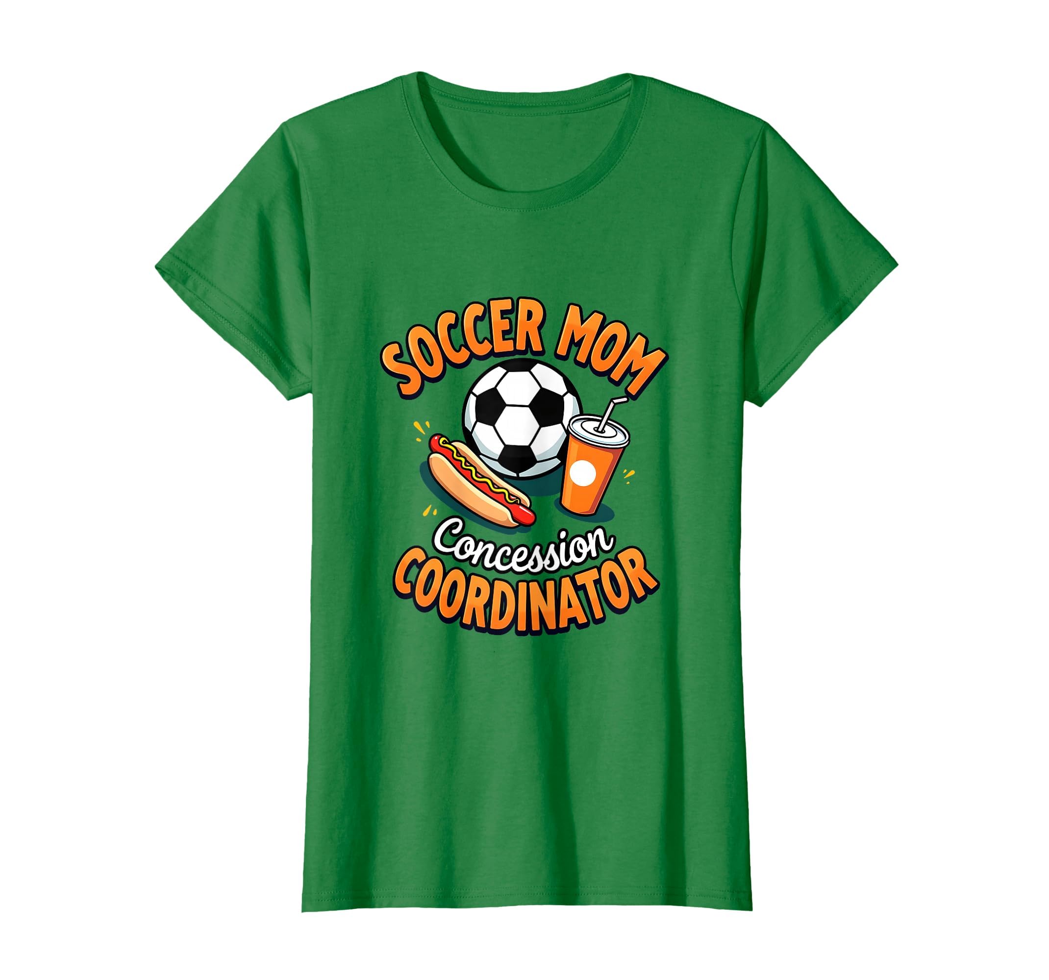 Soccer Mom Concession Coordinator T-Shirt - Custom Art Print Men Women