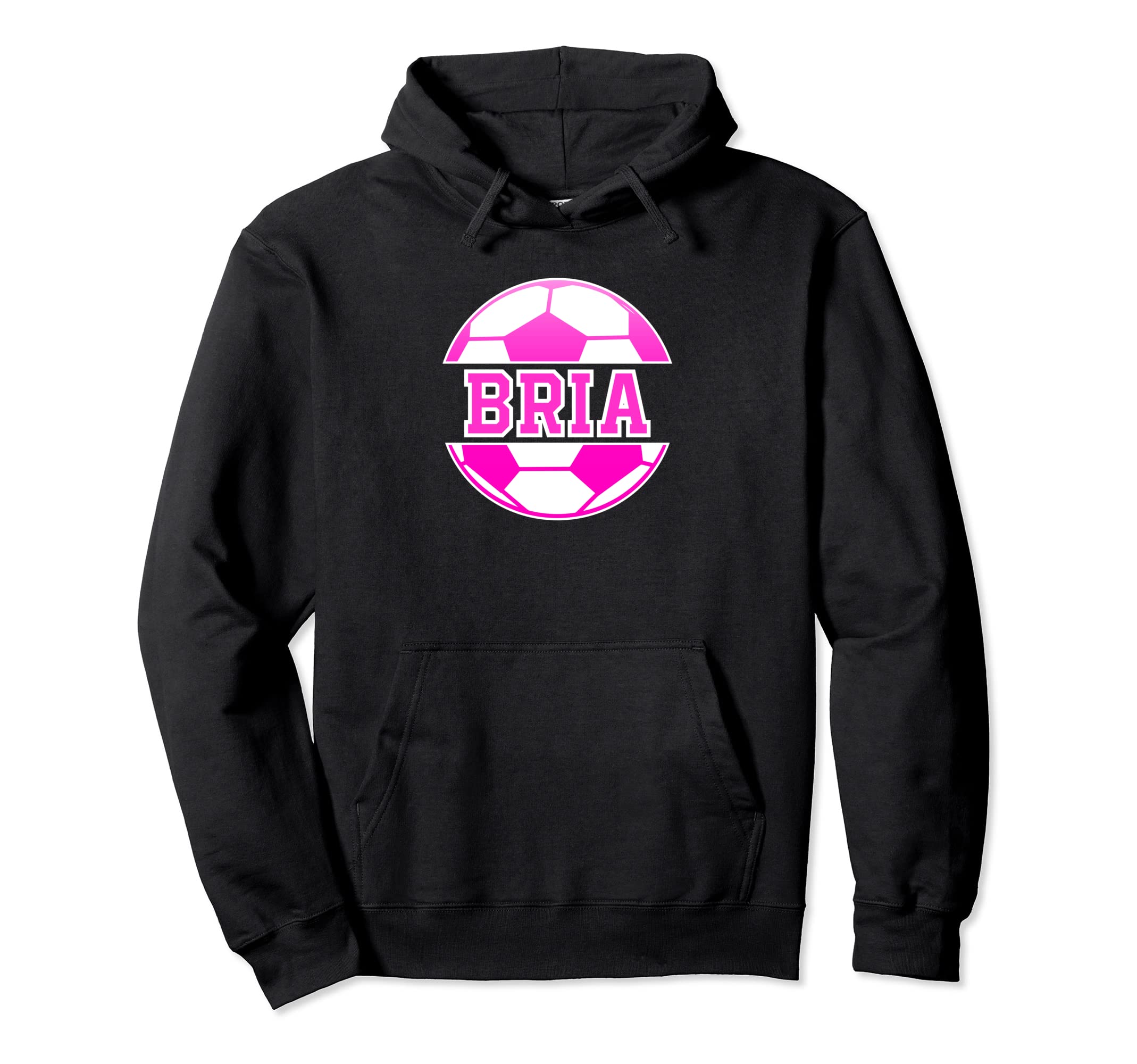 Bria Name Soccer Play Football Sports Hoodie - Aesthetic Graphic Men Women