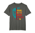 My Goal Is To Deny Yours Ice Hockey T-Shirt - Graphic Print Men Women