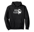 Pitch Please Soccer Football Goal Hoodie - Aesthetic Graphic Unisex