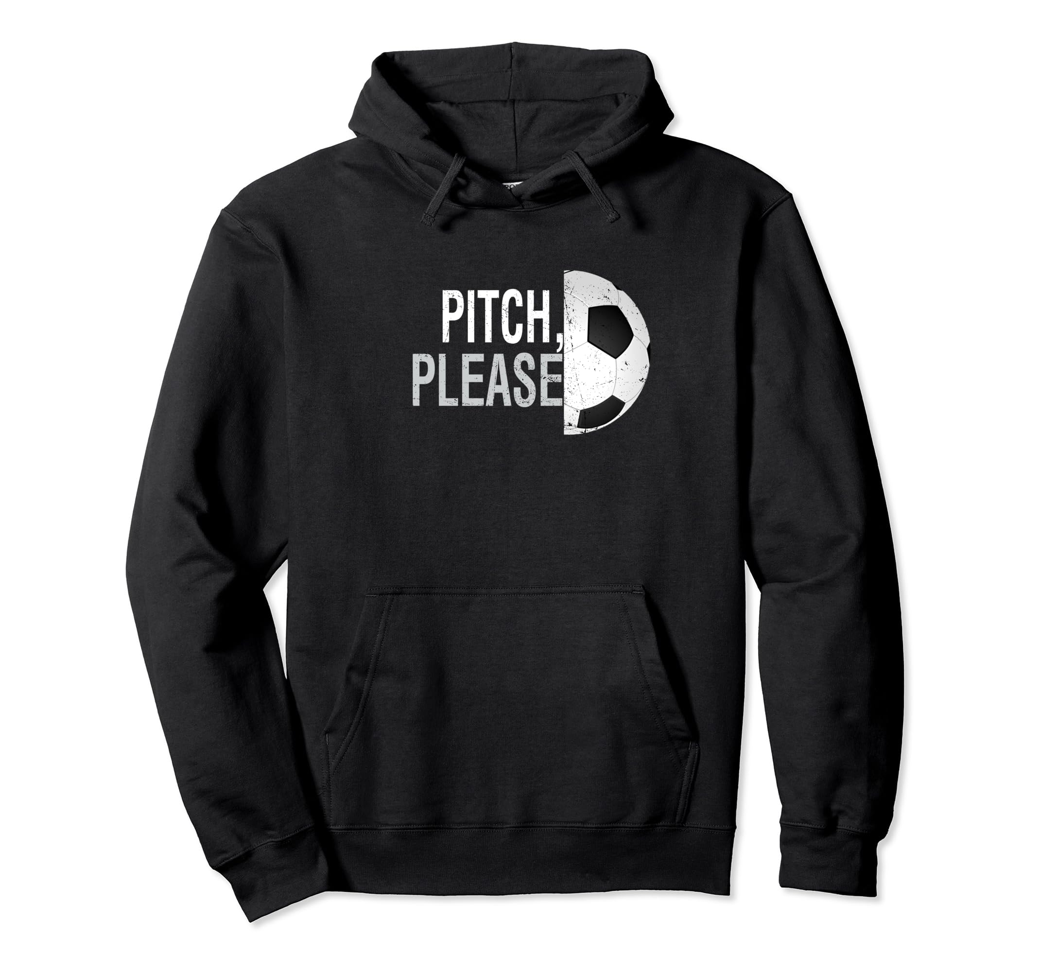 Pitch Please Soccer Football Goal Hoodie - Aesthetic Graphic Unisex