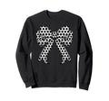 Soccer Ball Coquette Bow Soccer Mom Sweatshirt - Minimalist Print Unisex