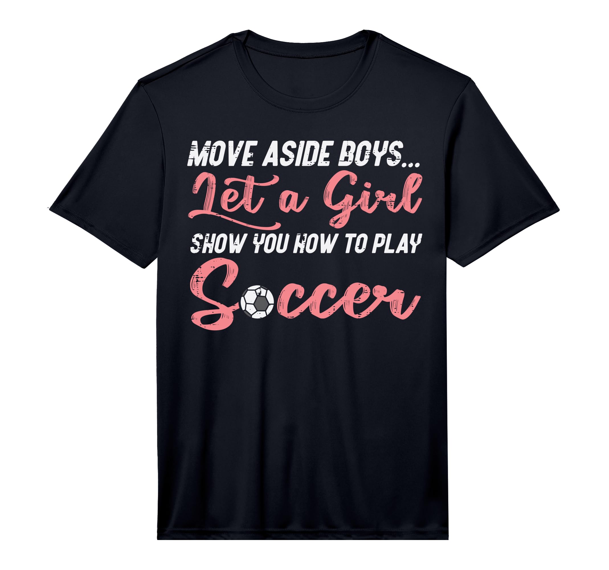 Move Aside Let Teach Soccer Football T-Shirt - Novelty Apparel Unisex