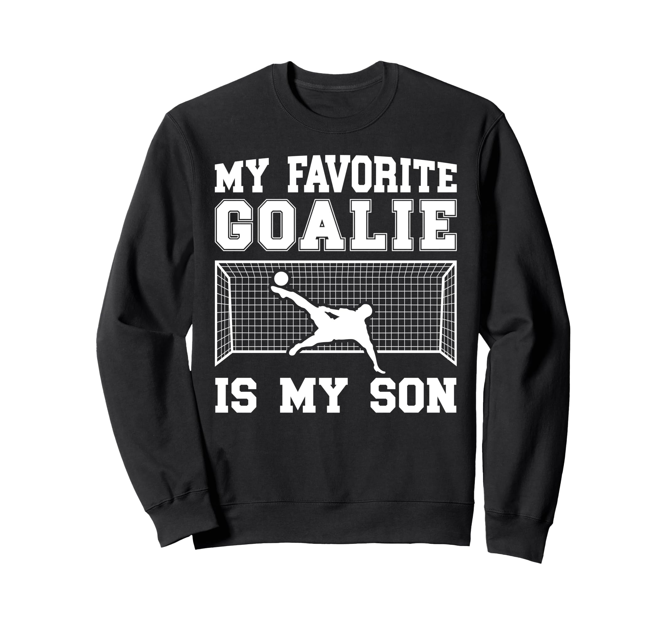 Proud Soccer Keeper Mom Soccer Goalie Sweatshirt - Trendy Graphic Unisex