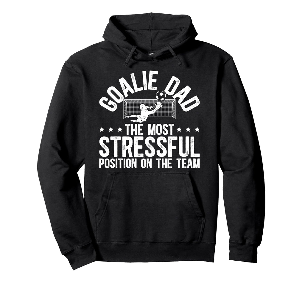 Funny Soccer Goalie Dad Soccer Keeper Hoodie - Graphic Print Men Women