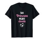 This Princess Wears Cleats Soccer Ball T-Shirt - Custom Art Print Unisex