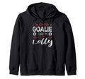 Funny Soccer Goalie Goalkeeper Mom Hoodie - Novelty Apparel for Adults
