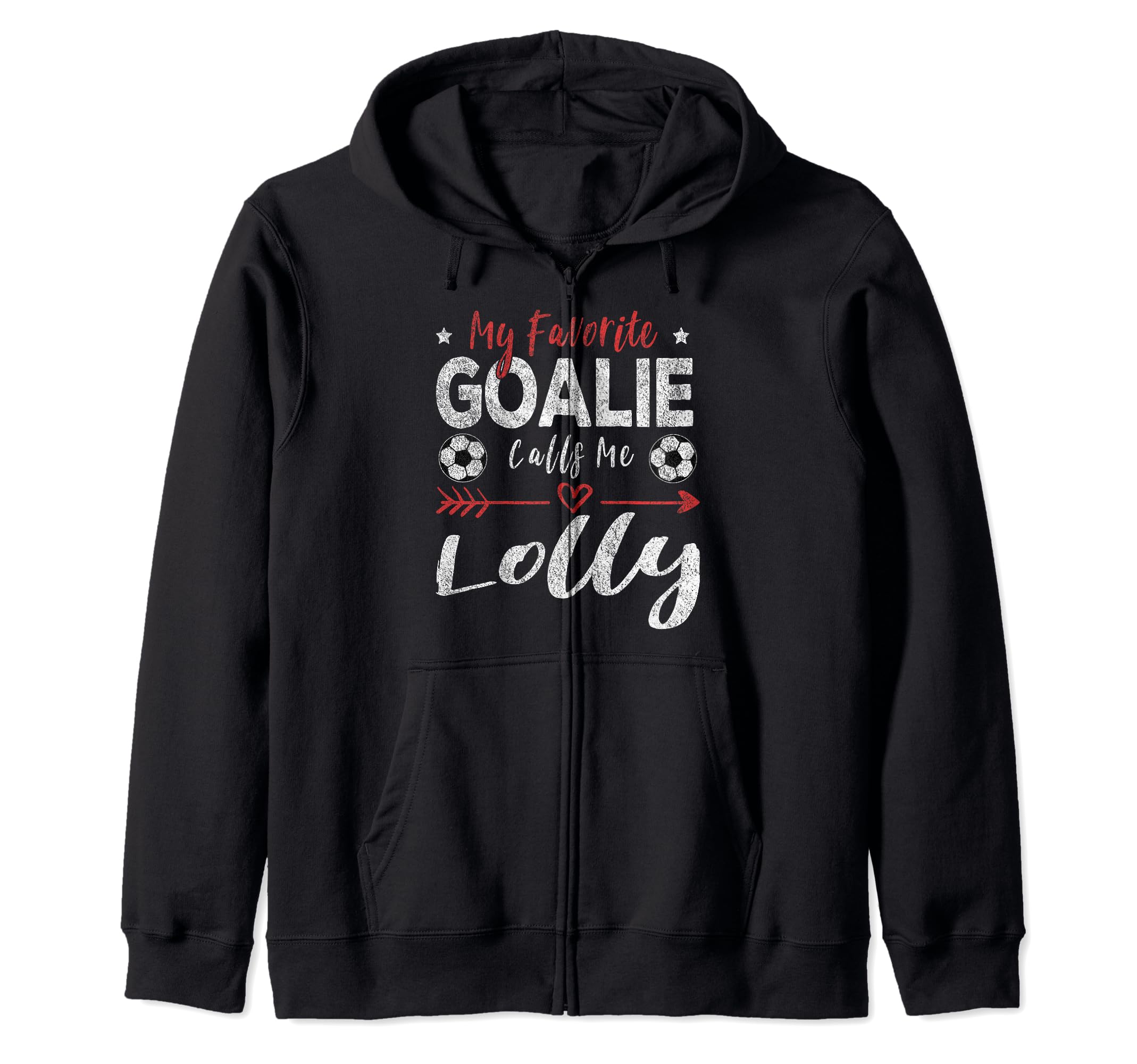 Funny Soccer Goalie Goalkeeper Mom Hoodie - Novelty Apparel for Adults