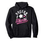 Soccer Mimi Heart Grandma Mimi Soccer Hoodie - Casual Everyday Wear Unisex