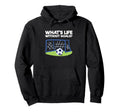 Soccer Player Sports Lover Whats Life Hoodie - Minimalist Print for Adults