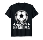 Funny Soccer Grandma Mothers Day T-Shirt - Novelty Apparel for Adults