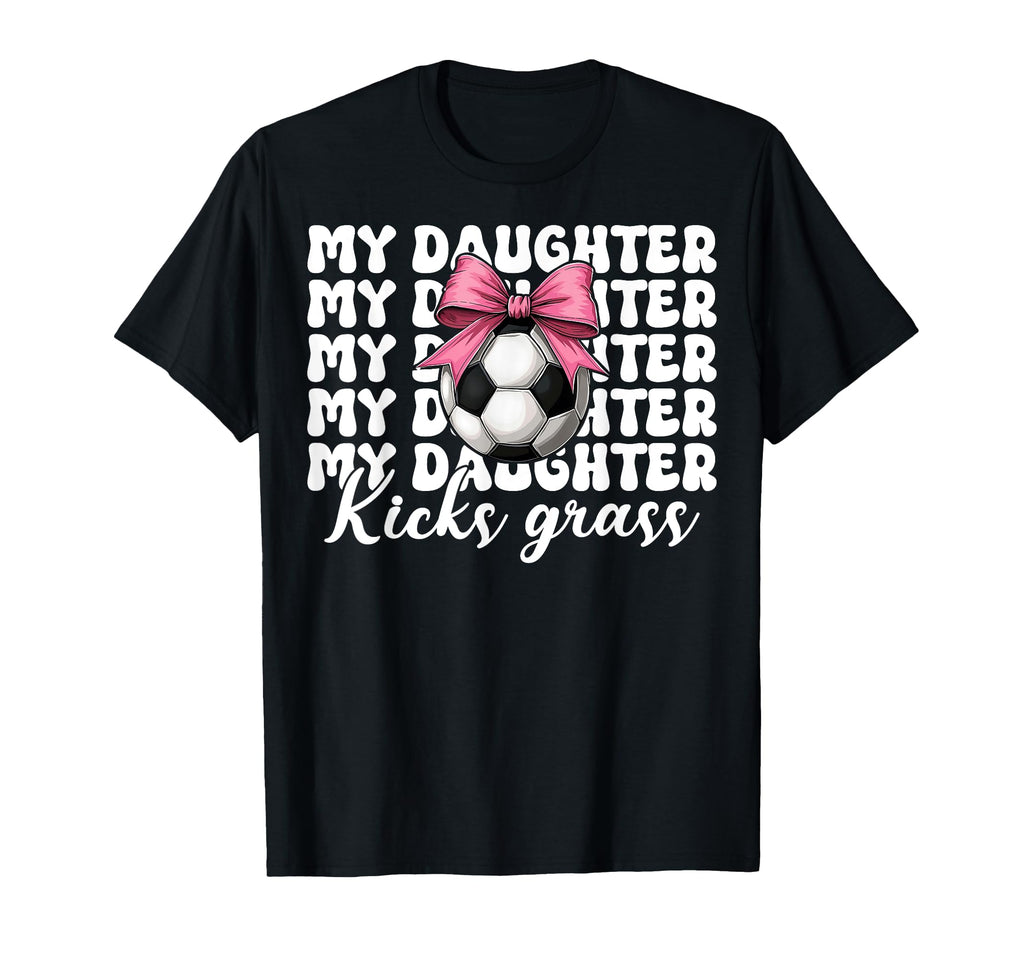 Soccer Mom Soccer Mama Coquette Bow My T-Shirt - Unique Graphic for Adults