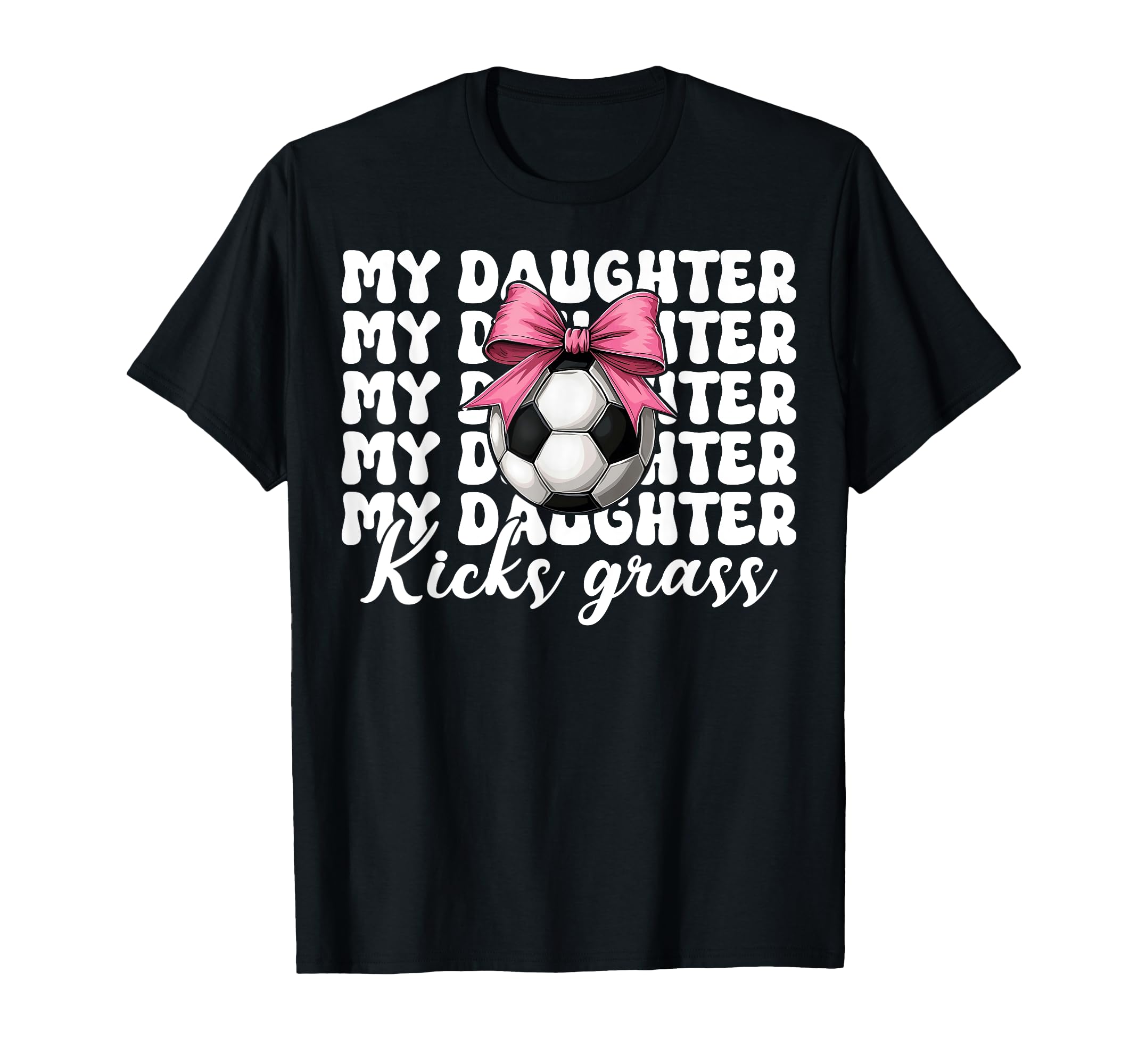 Soccer Mom Soccer Mama Coquette Bow My T-Shirt - Unique Graphic for Adults