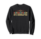 Soccer Coaching Training Trainer Sweatshirt - Unique Graphic Men Women