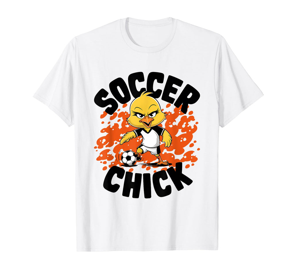 Soccer Chick Soccer Player Soccer T-Shirt - Streetwear Style Unisex