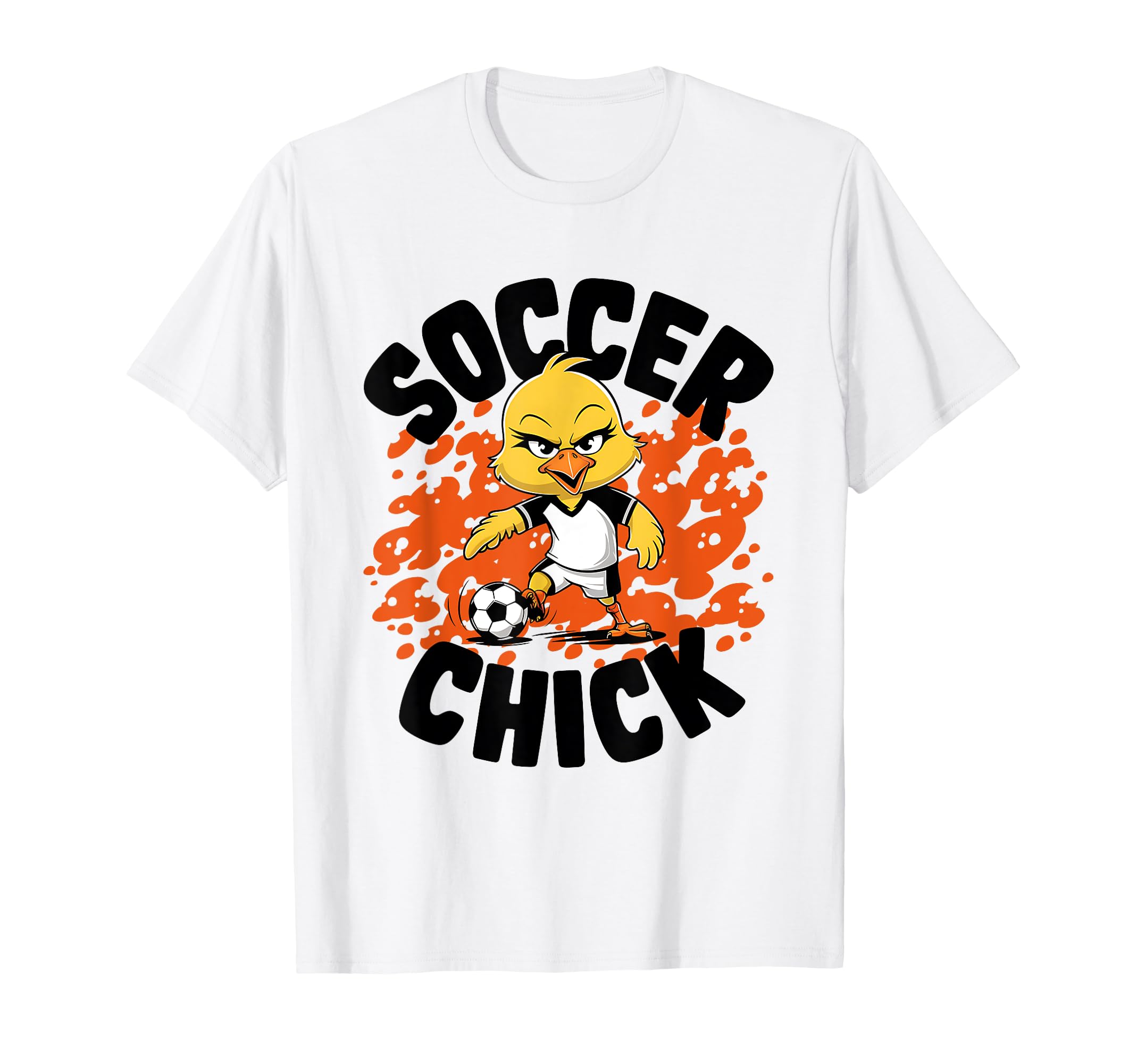 Soccer Chick Soccer Player Soccer T-Shirt - Streetwear Style Unisex
