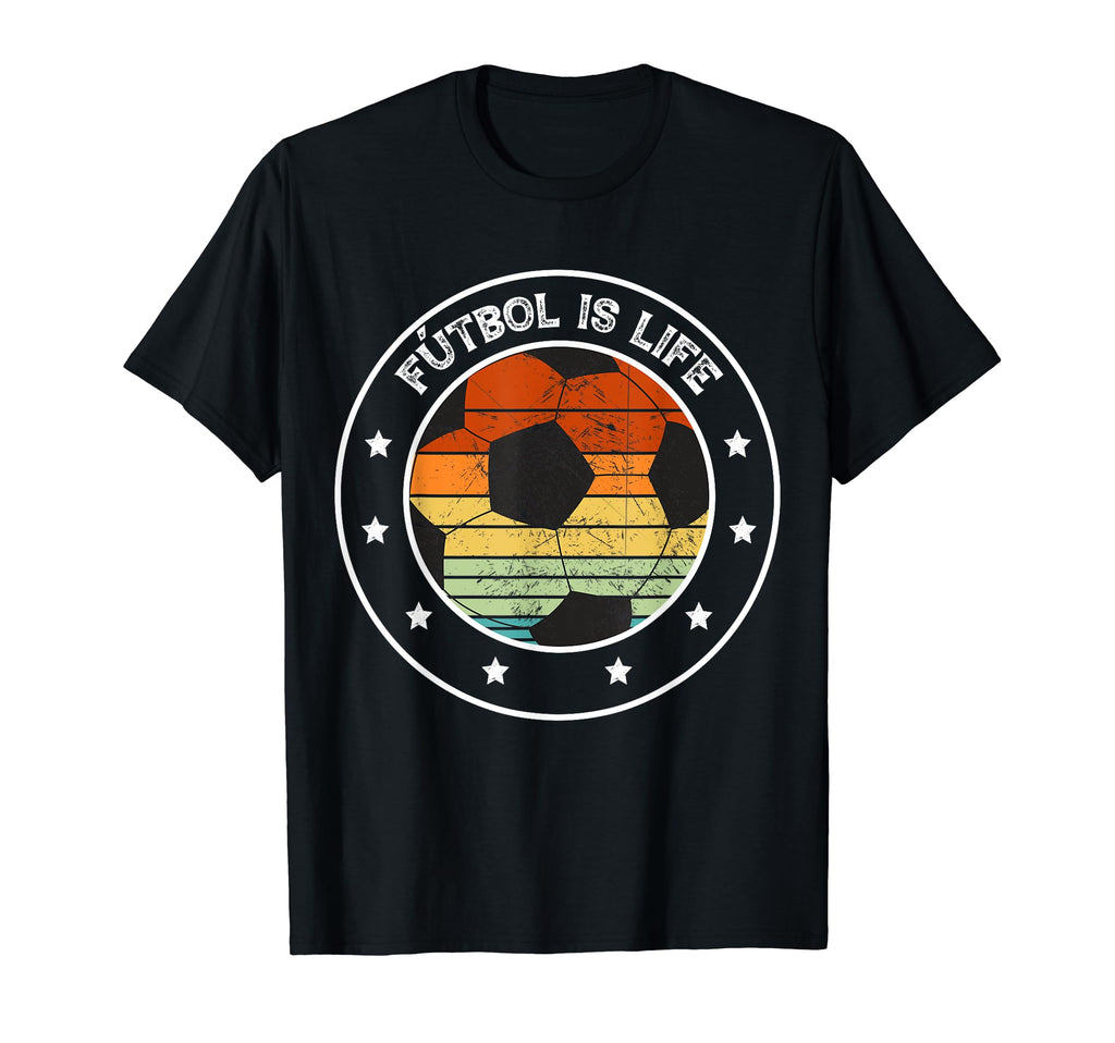 Futbol Is Life Football Soccer Fan Lover T-Shirt - Minimalist Print Unisex