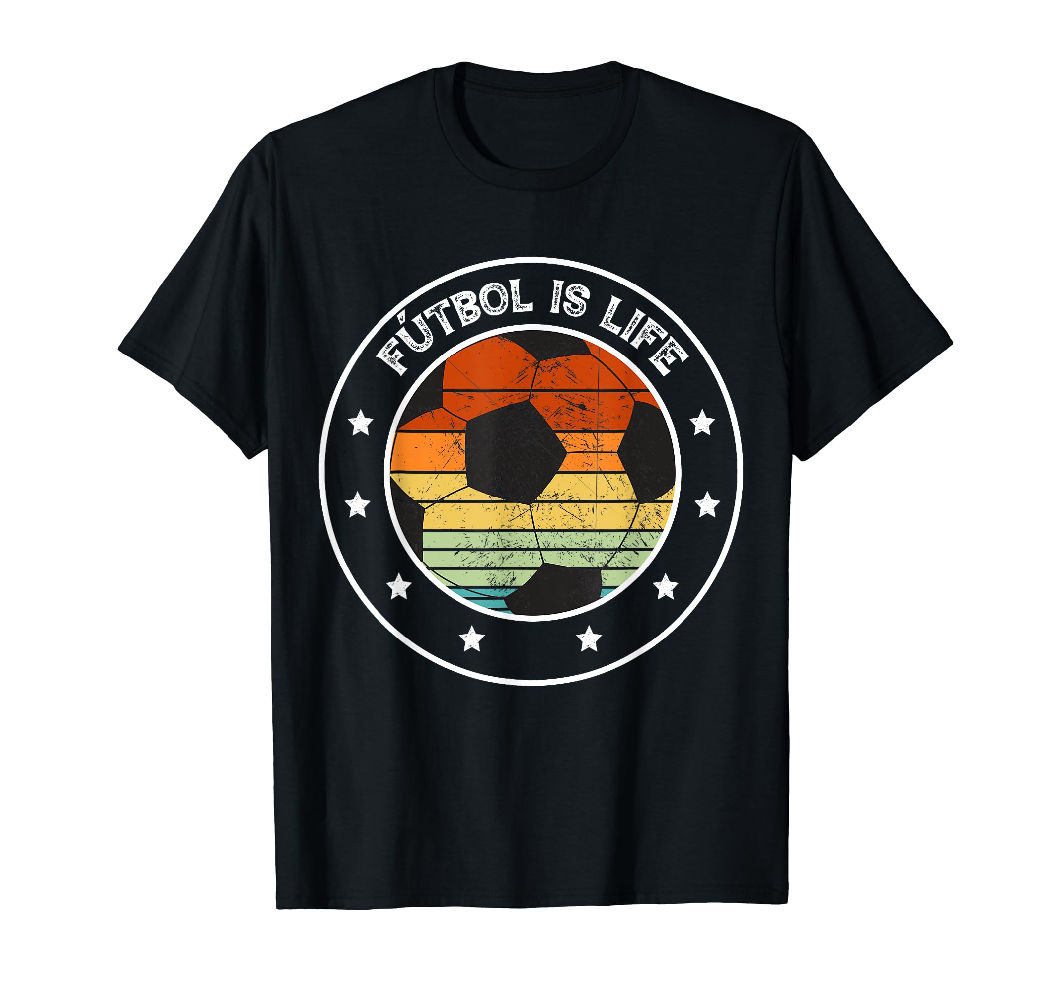 Futbol Is Life Football Soccer Fan Lover T-Shirt - Minimalist Print Unisex
