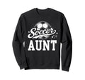 Soccer Aunt Family Matching Soccer Sweatshirt - Custom Art Print Unisex