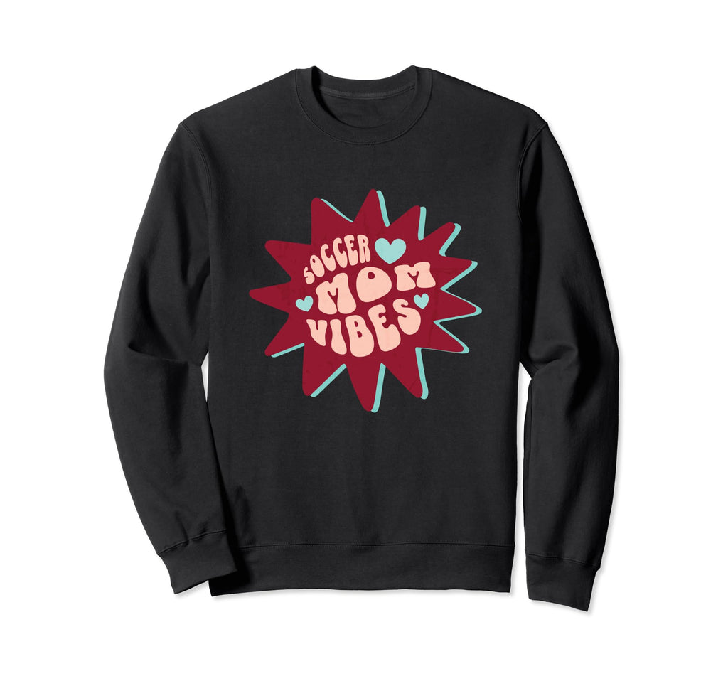 Soccer Mom Heart Sweatshirt - Novelty Apparel Men Women