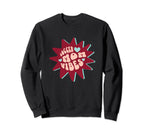Soccer Mom Heart Sweatshirt - Novelty Apparel Men Women