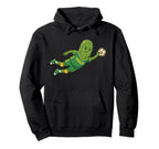 Pickles Funny Soccer Goalie Cartoon Hoodie - Novelty Apparel Men Women